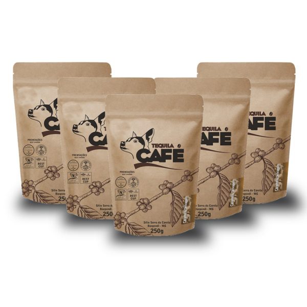 Kit 5 pacotes Café Caramelo Selvagem